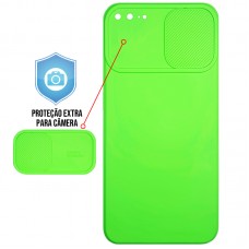 Capa para iPhone 7 e 8 Plus - Emborrachada Cam Protector Verde